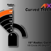 Curve Track 18" 1/8R **1/64 - AFX - Image 2