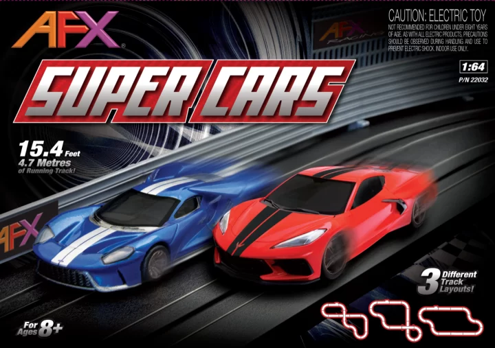 Super Cars Slot Set **1/64 - AFX