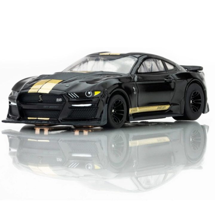 Ford Shelby Mustang GT500H Black / Gold **1/64 - AFX